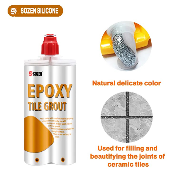 SOZEN Epoxy Resin Glue Tile Grout (400ml) onyxengineerings